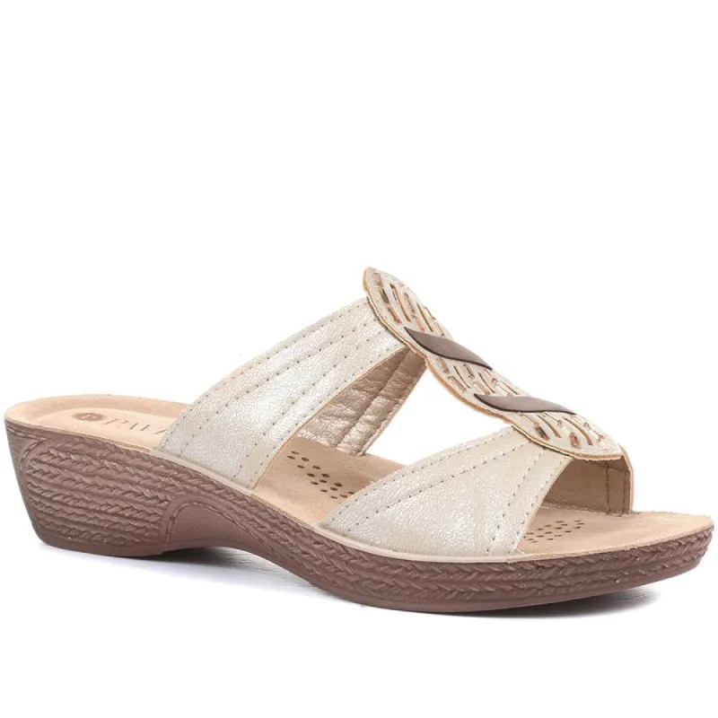Embellished Mule Sandals - INB35027 / 321 614 sold by Shoe-Shop