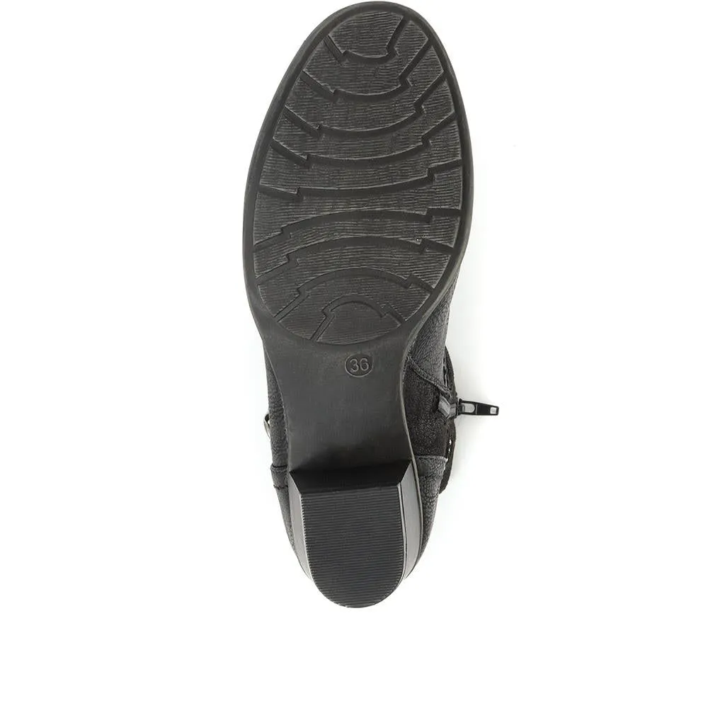 Block Heel Calf Boots - WBINS34049 / 320 453 sold by Shoe-Shop product image thumbnail 5