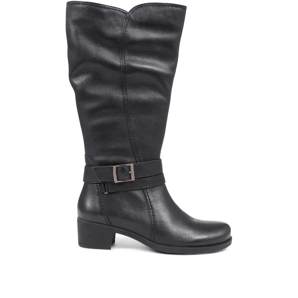 Leather Knee Boots - RNB38009 / 324 336 sold by Shoe-Shop product image thumbnail 2