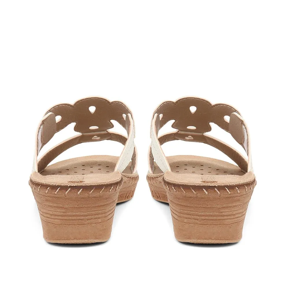 Low Wedge Embellished Sandals - INB37041 / 323 591 sold by Shoe-Shop product image thumbnail 3