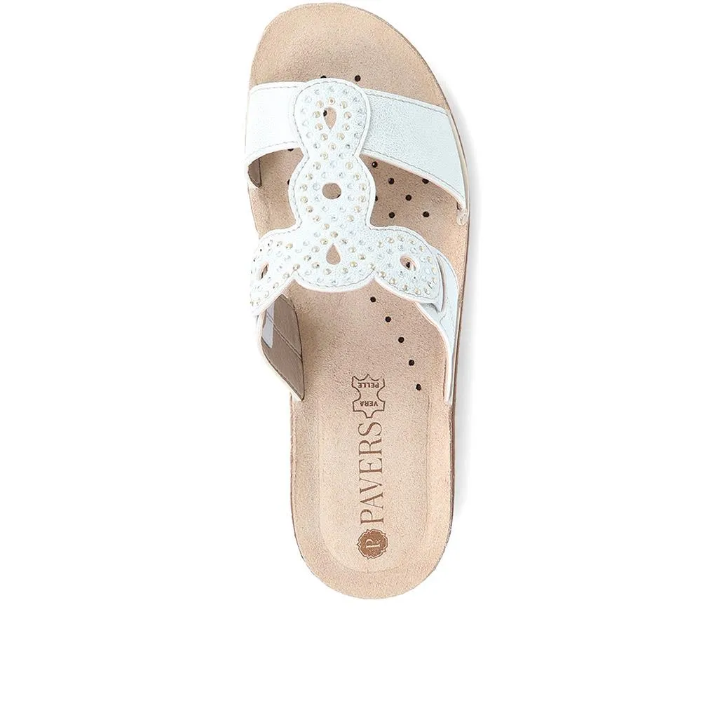 Low Wedge Embellished Sandals - INB37041 / 323 591 sold by Shoe-Shop product image thumbnail 4