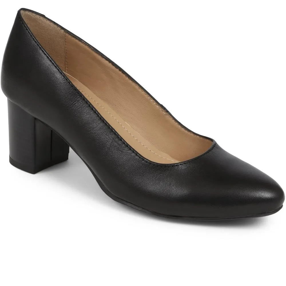 Heeled Leather Court Shoes - RNB39011 / 324 942 sold by Shoe-Shop product image thumbnail 2