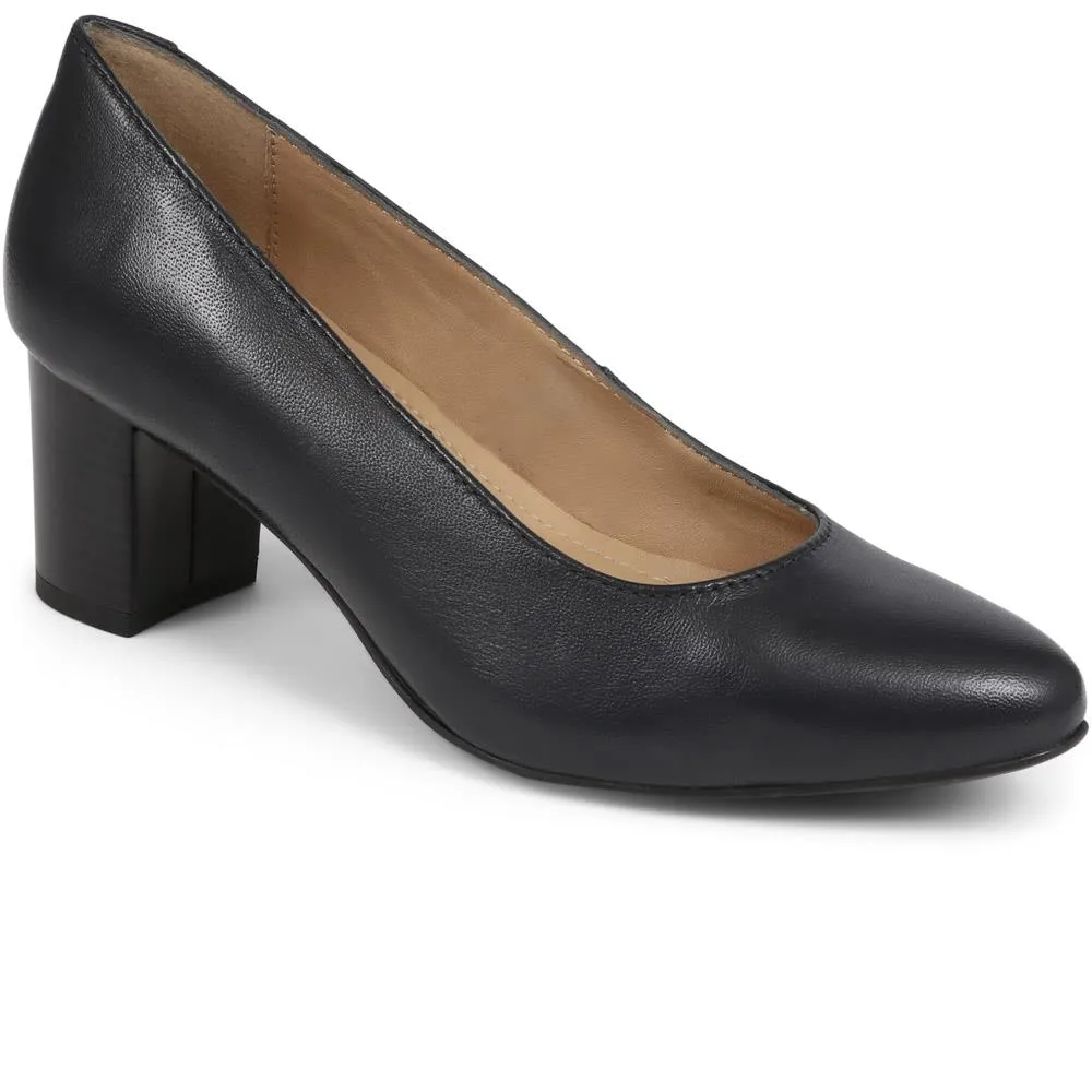 Heeled Leather Court Shoes - RNB39011 / 324 942 sold by Shoe-Shop product image thumbnail 3