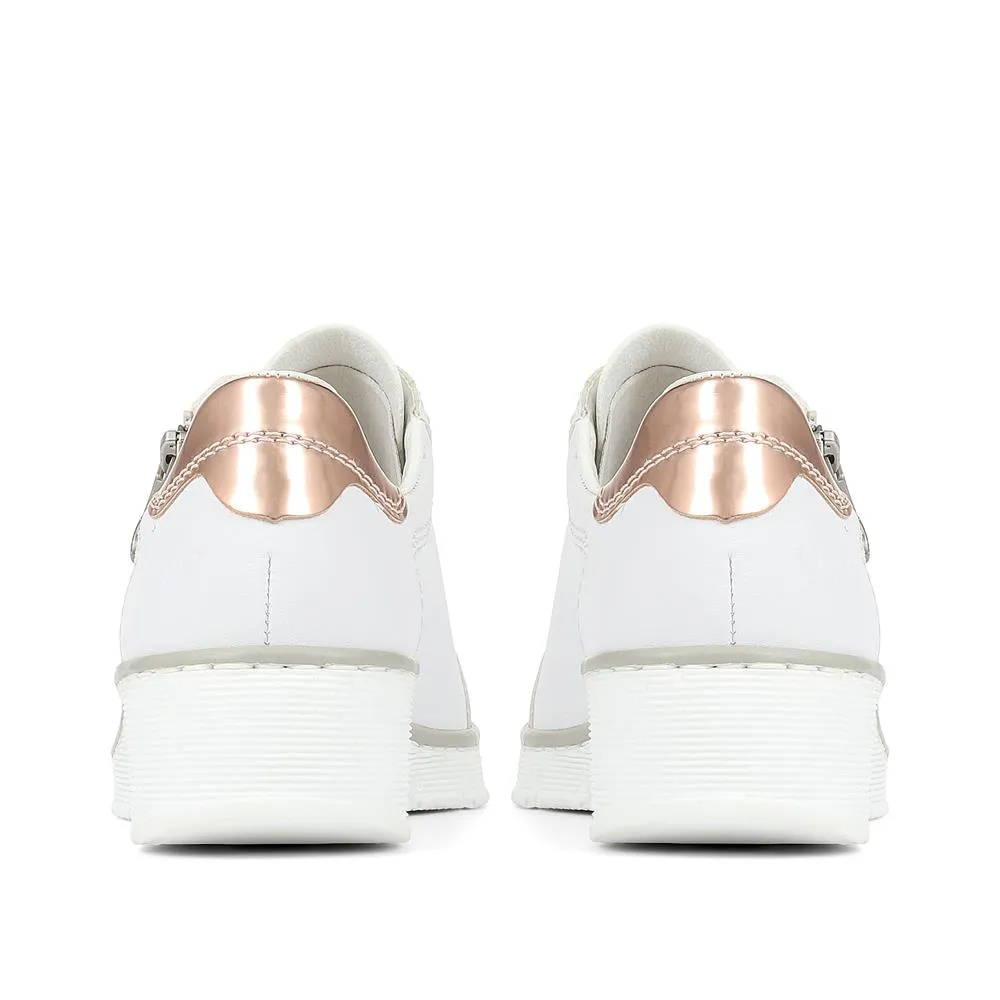 Leather Lace-Up Trainers - RKR34504 / 320 279 sold by Shoe-Shop product image thumbnail 4