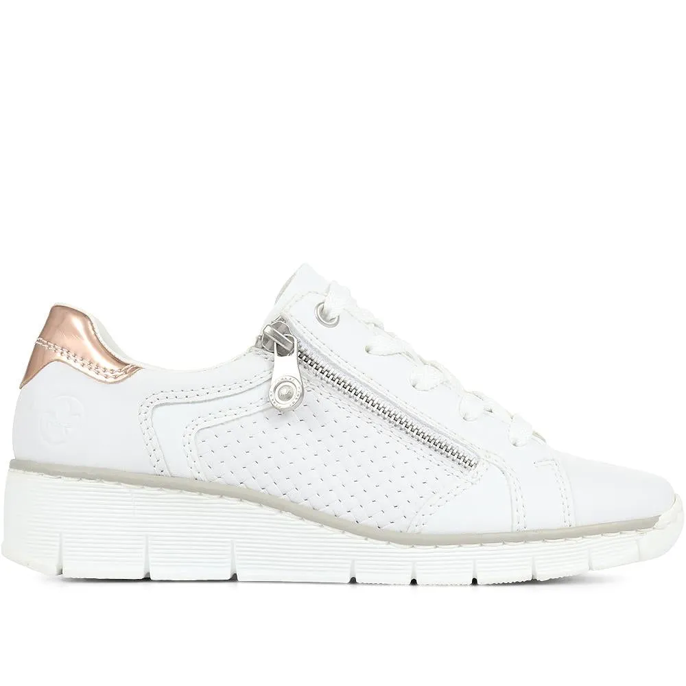 Leather Lace-Up Trainers - RKR34504 / 320 279 sold by Shoe-Shop product image thumbnail 3