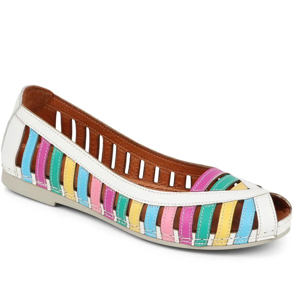 Leather Open-Toe Pumps - KARY39027 / 325 506 sold by Shoe-Shop product image thumbnail 2