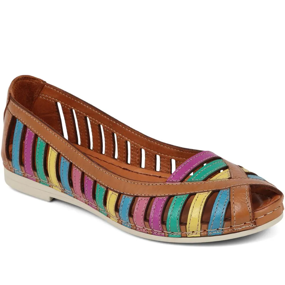 Leather Open-Toe Pumps - KARY39027 / 325 506 sold by Shoe-Shop product image thumbnail 3