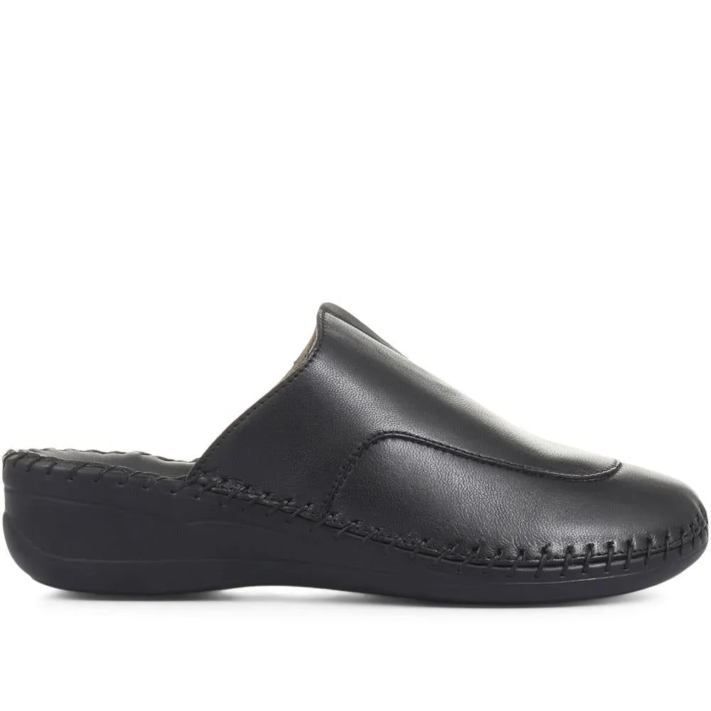 Leather Slip On Clogs - KEM33001 / 319 780 sold by Shoe-Shop product image thumbnail 4