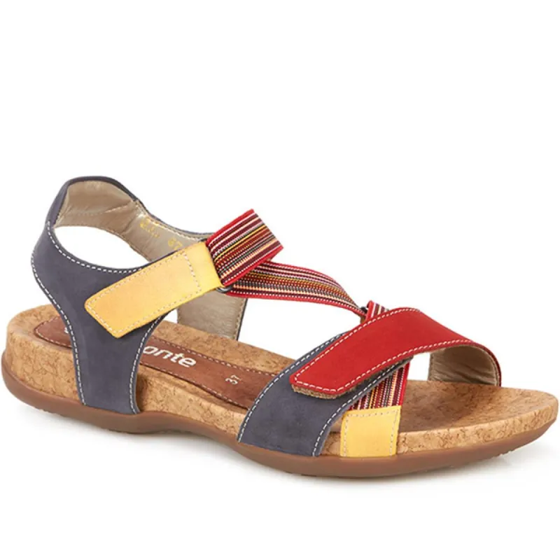 Multi-Coloured Touch-Fasten Sandal - DRS27506 / 312 278 sold by Shoe-Shop