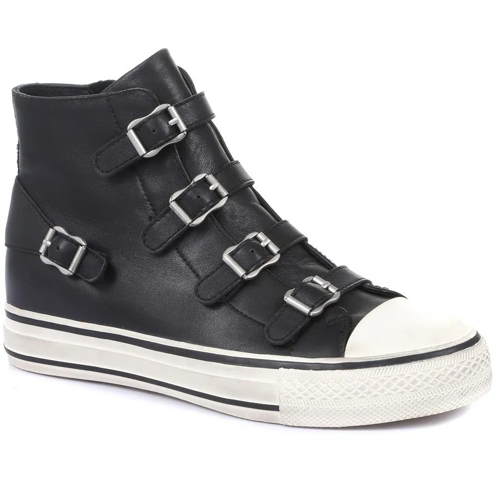 Virgin Leather High-Top Platform Trainers - FASHE34501 / 320 276 sold by Shoe-Shop