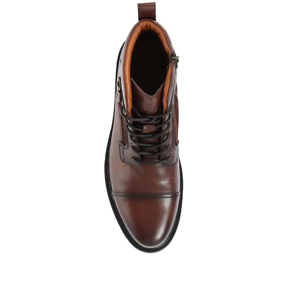 Kyoto Leather Hiker Boots - KYOTO / 319 248 sold by Shoe-Shop product image thumbnail 5