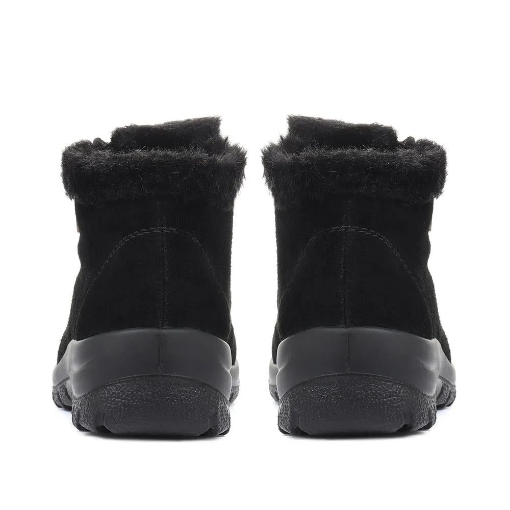 Suede Zipped Ankle Boots - RKR32524 / 319 084 sold by Shoe-Shop product image thumbnail 4