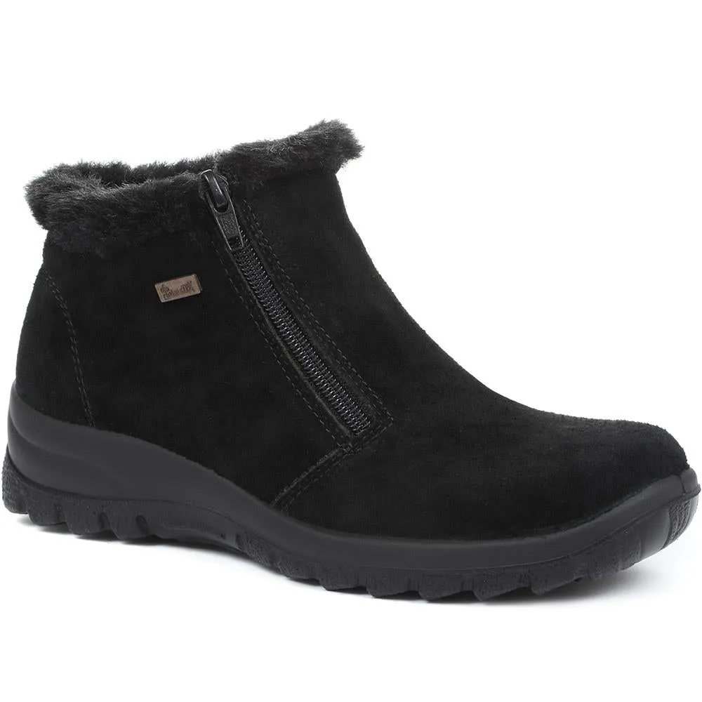 Suede Zipped Ankle Boots - RKR32524 / 319 084 sold by Shoe-Shop product image thumbnail 2