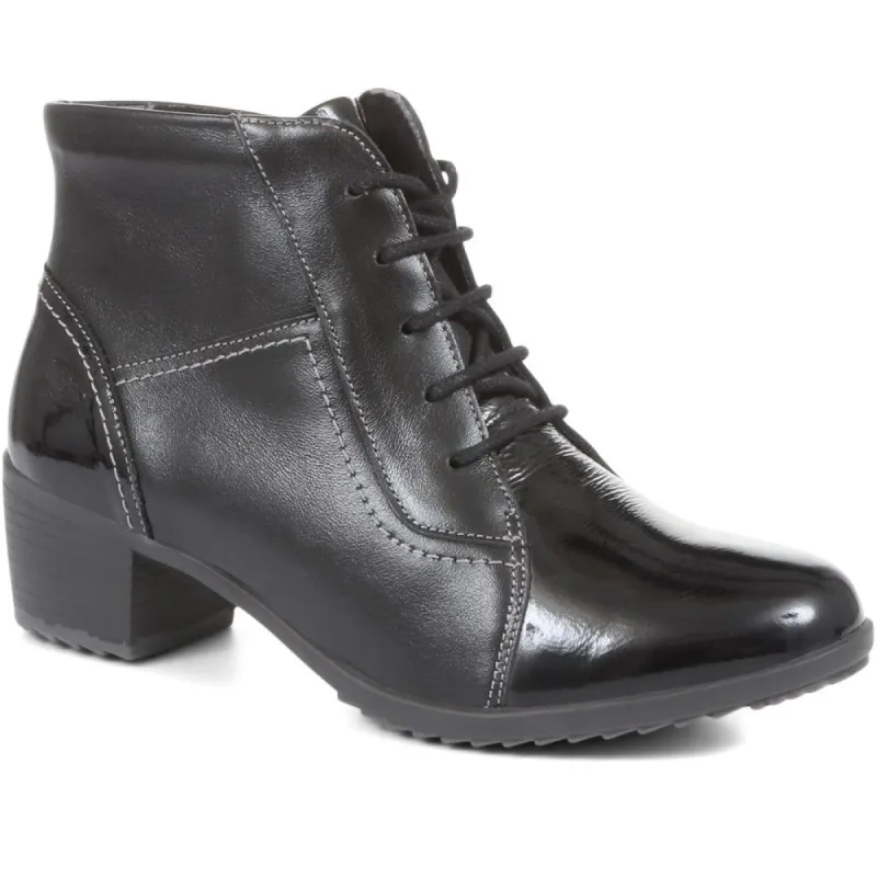 Leather Ankle Boots - CAL34019 / 320 606 sold by Shoe-Shop