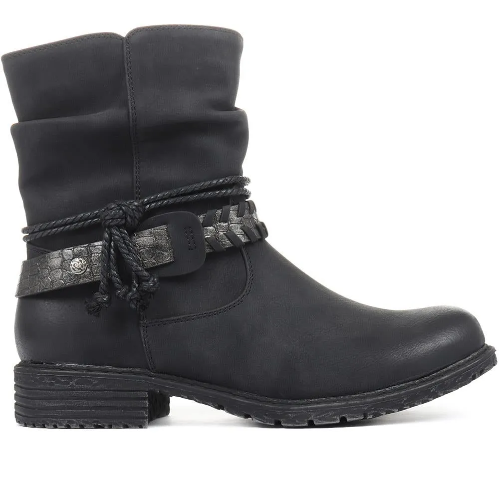 Slouch Fit Women's Ankle Boots - WOIL32013 / 318 887 sold by Shoe-Shop product image thumbnail 3