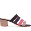 Wide Fit Block Heel Mule Sandals - VANSP29001 / 314 778 sold by Shoe-Shop