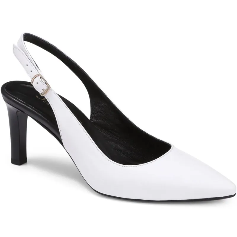 Leather Slingback Heels - BARGE29504 / 315 849 sold by Shoe-Shop