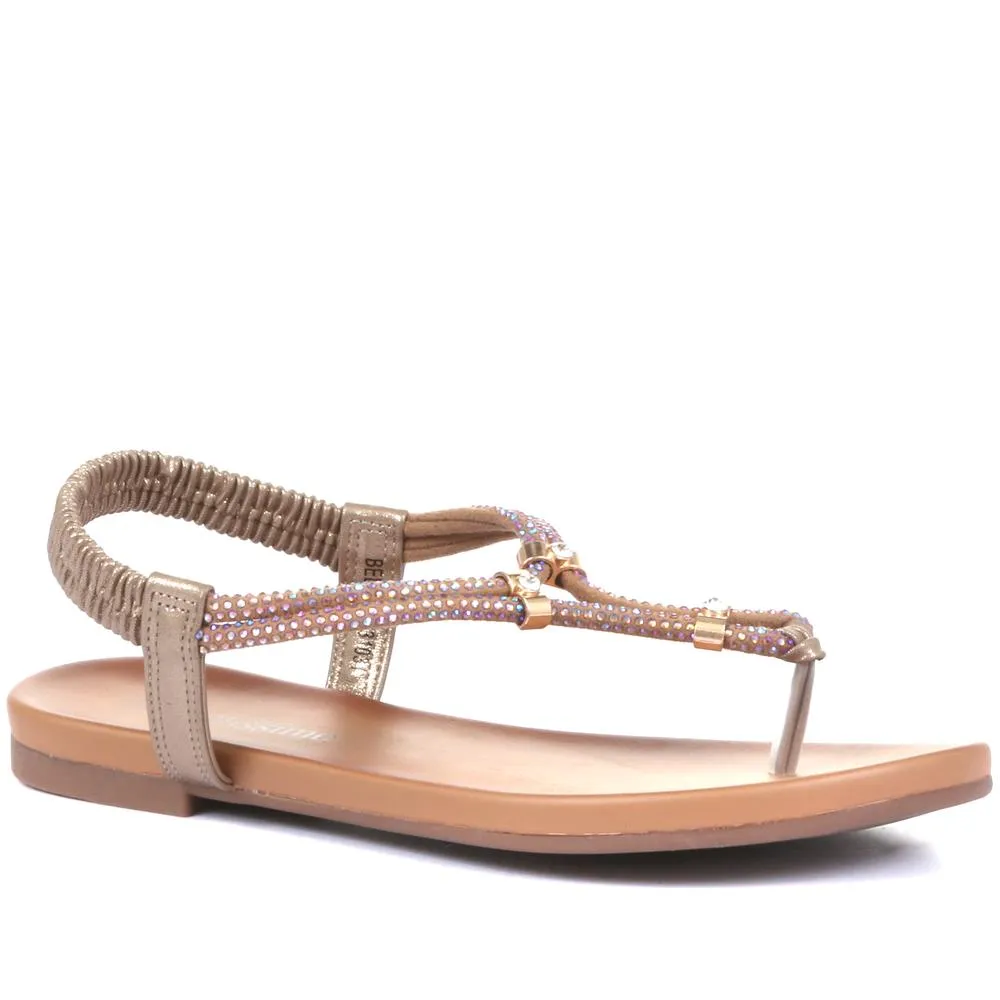 Diamante Toe-Post Sandals - BELBAIZH31031 / 317 821 sold by Shoe-Shop product image thumbnail 2