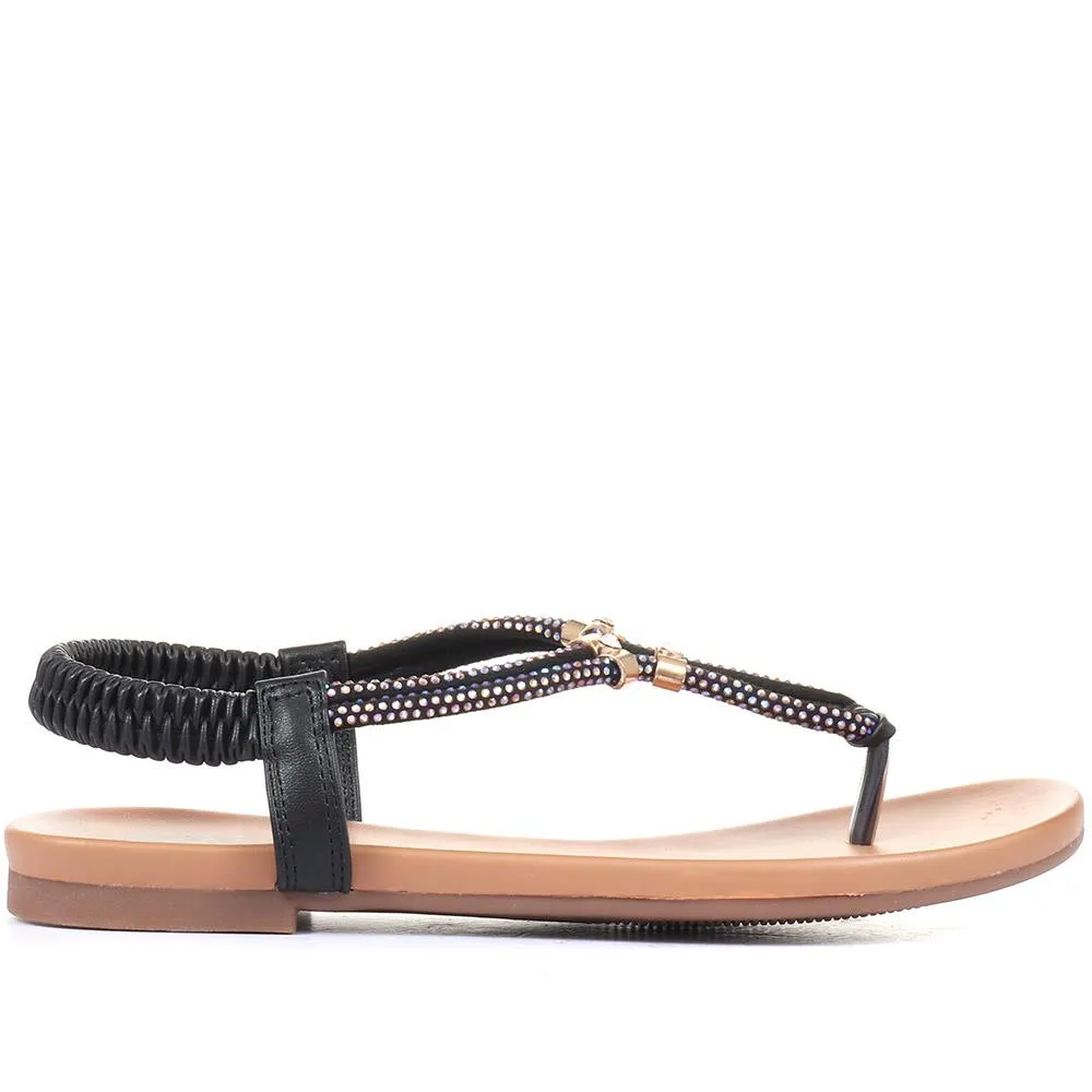 Diamante Toe-Post Sandals - BELBAIZH31031 / 317 821 sold by Shoe-Shop product image thumbnail 3