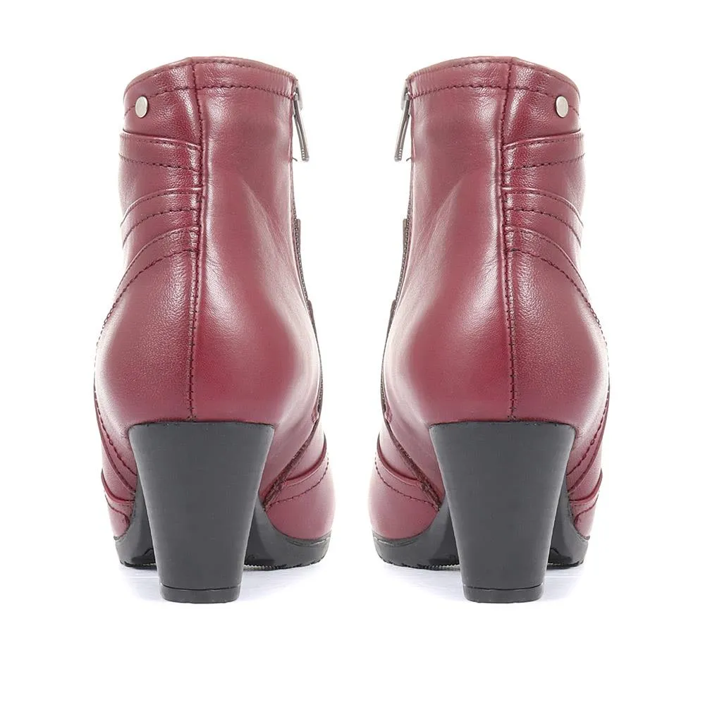 Leather Ankle Boots - VED34007 / 320 369 sold by Shoe-Shop product image thumbnail 4