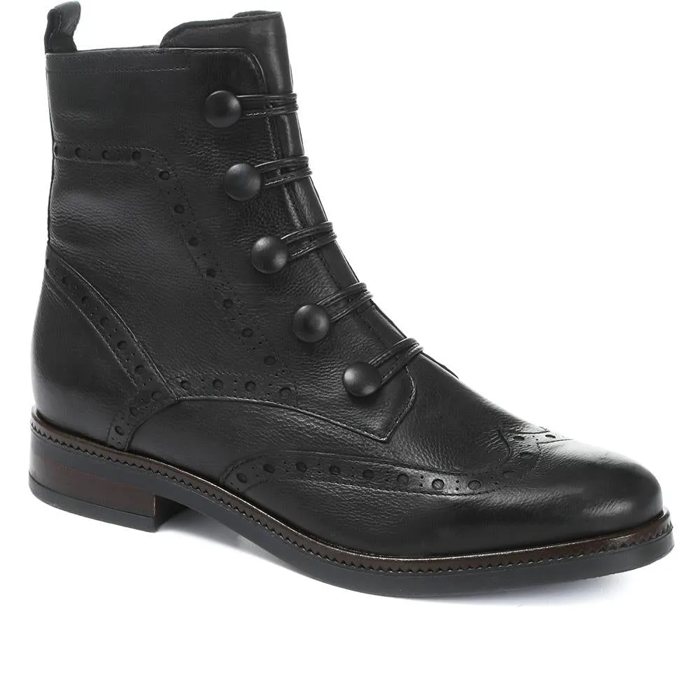 Louise Leather Ankle Boot - CARM30504 / 316 595 sold by Shoe-Shop