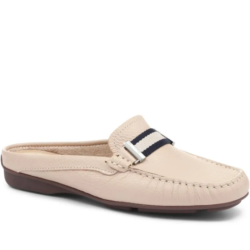 Thalia Leather Mule Loafe - THALIA / 318 166 sold by Shoe-Shop