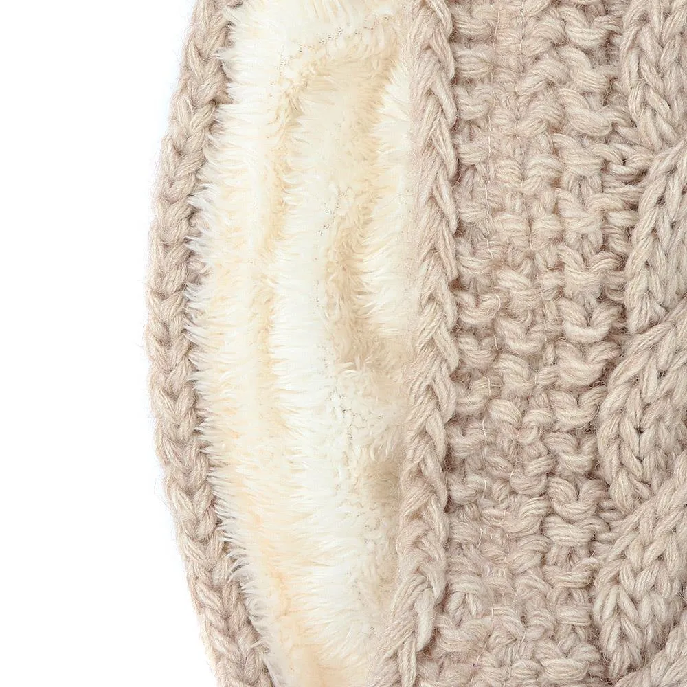 Cable Knit Snood - YIWU36017 / 322 772 sold by Shoe-Shop product image thumbnail 3