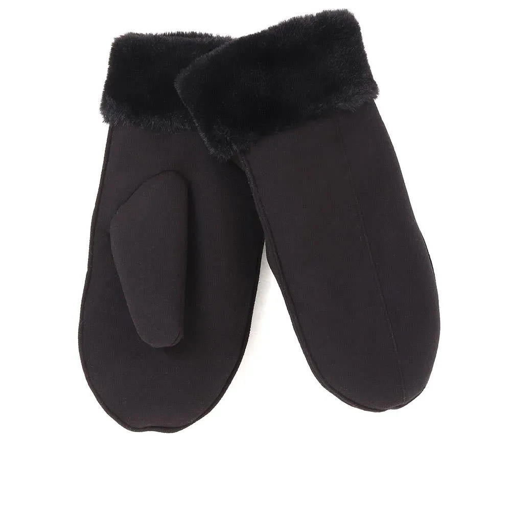 Faux Fur Lined Mittens - YIWU36025 / 322 773 sold by Shoe-Shop product image thumbnail 3
