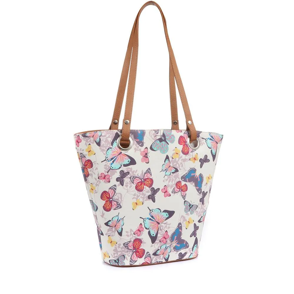Butterfly Print Tote Bag - JEWN33001 / 319 973 sold by Shoe-Shop product image thumbnail 3
