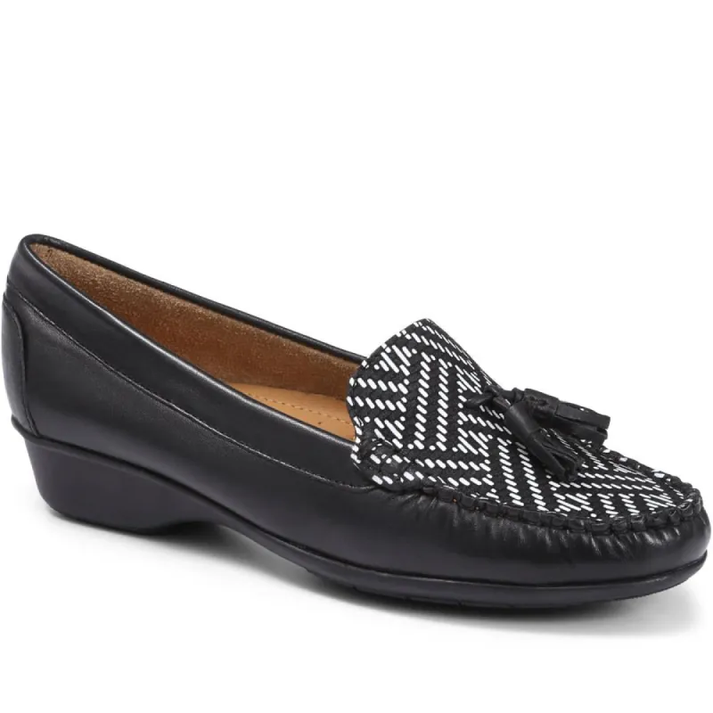 Wide Fit Leather Loafer - NAP2300 / 306 994 sold by Shoe-Shop
