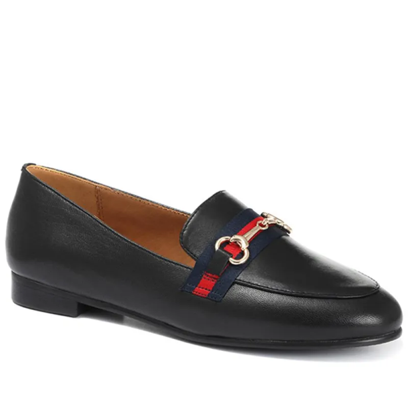 Leather Snaffle Loafer - SANXI30501 / 317 192 sold by Shoe-Shop