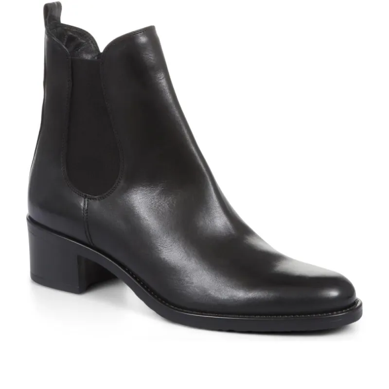 Casilda Leather Heeled Chelsea Boots - CASILDA / 320 551 sold by Shoe-Shop