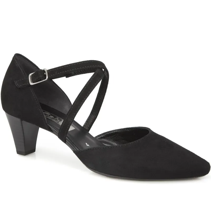 Callow Heeled Court Shoe - GAB29598 / 314 566 made by Shoe-Shop