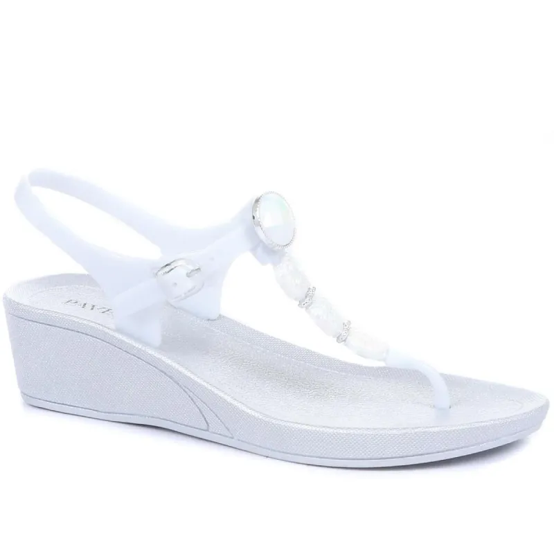 Embellished Wedge Sandals - EJO33005 / 320 078 sold by Shoe-Shop