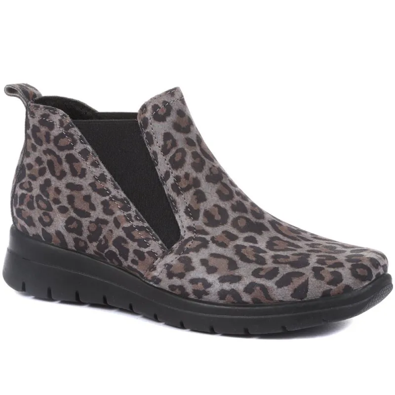 Leopard Print Chelsea Boots - FLY30000 / 315 741 sold by Shoe-Shop