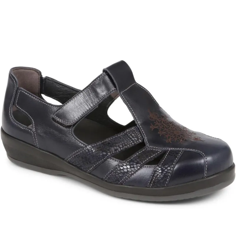 Extra Wide Fit Touch Fasten Sandals - CHRISTABEL / 324 029 sold by Shoe-Shop