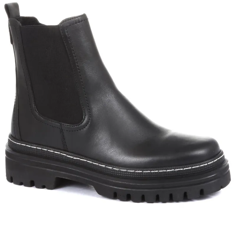 Gazania Leather Chunky Chelsea Boots - GAB34508 / 320 517 sold by Shoe-Shop
