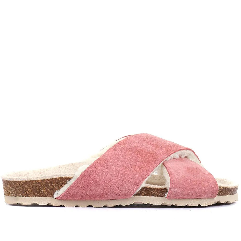 Lacy Suede Mule Slippers - LACY / 320 236 sold by Shoe-Shop product image thumbnail 3
