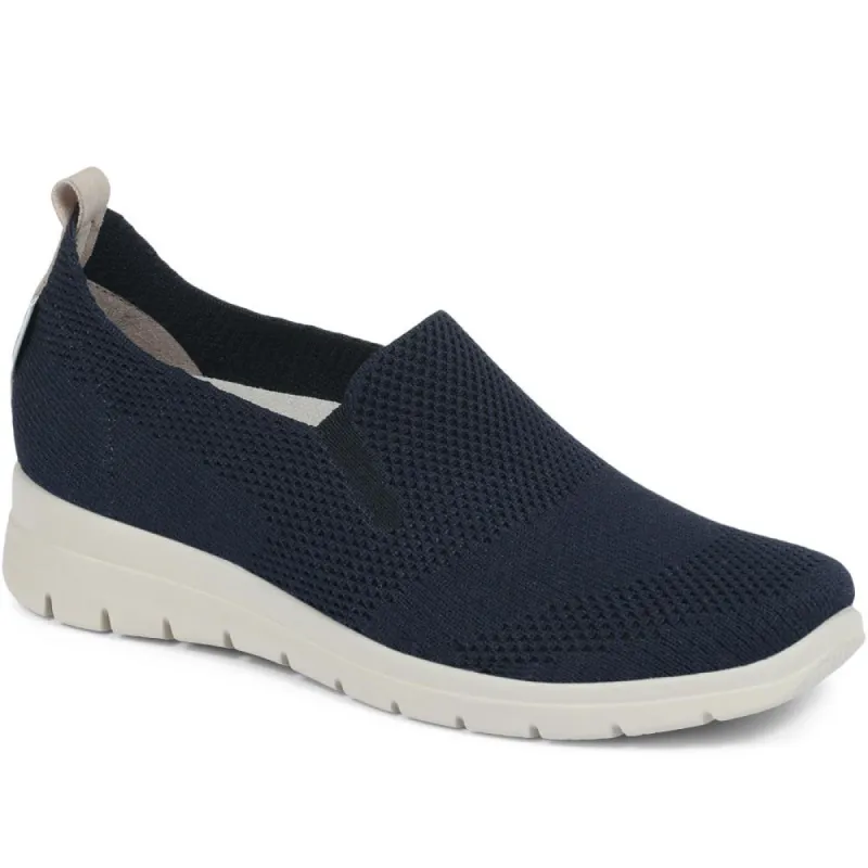 Wide Fit Slip on Trainers - FLY29020 / 313 788 sold by Shoe-Shop