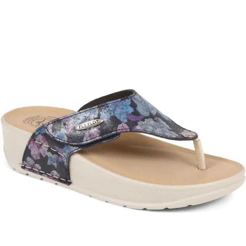 Platform Toe-Post Sandal - FLY37077 / 323 986 sold by Shoe-Shop