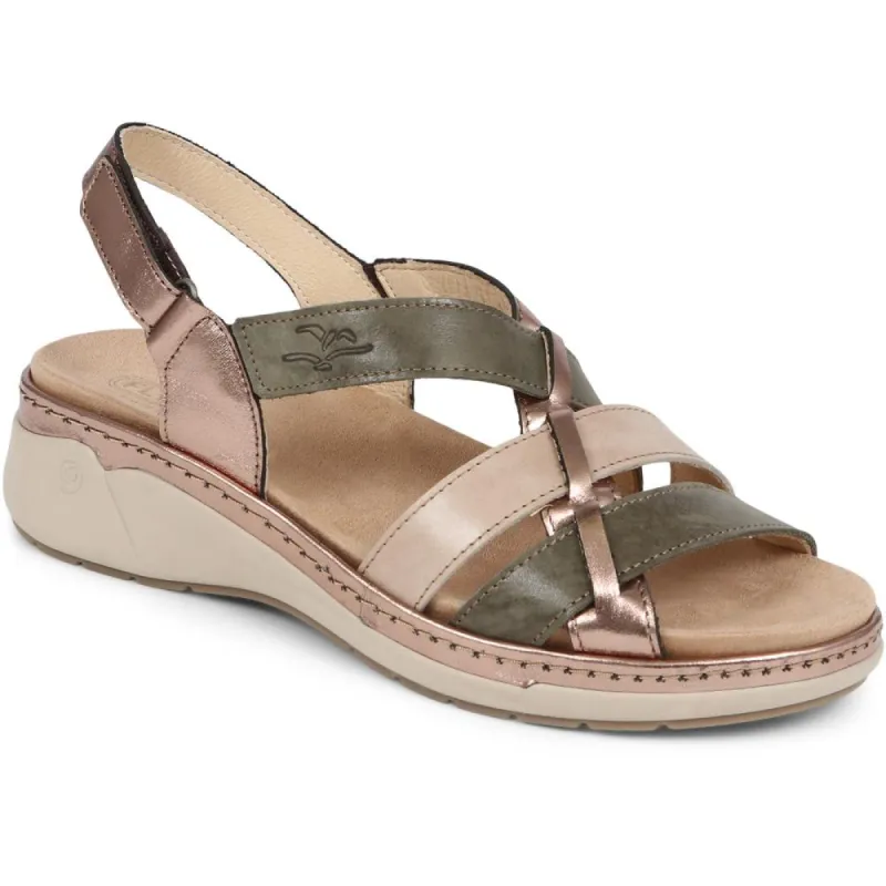 Touch-Fasten Leather Sandals  - CAL39018 / 325 262 sold by Shoe-Shop