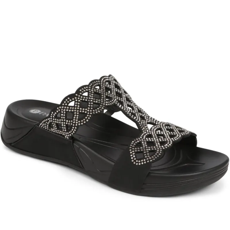 Slip-On Embellished Mules - BAIZH39047 / 325 269 sold by Shoe-Shop