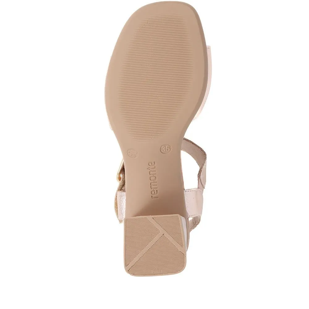 Leather Heeled Sandals - DRS39510 / 325 410 sold by Shoe-Shop product image thumbnail 5