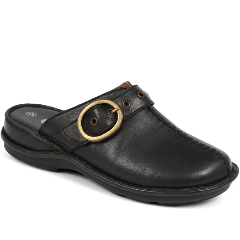 Leather Clogs  - KF39013 / 325 511 sold by Shoe-Shop