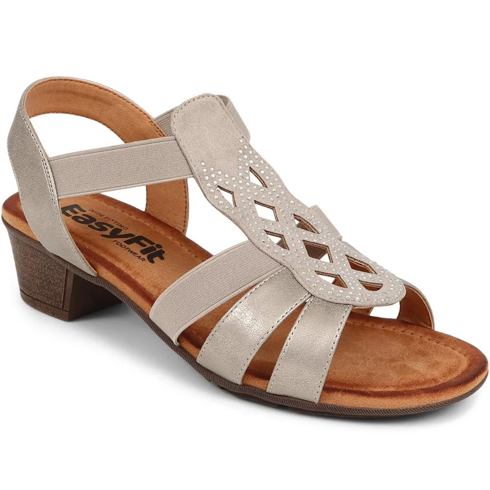 Slip-On Heeled Sandals - SHANNON / 325 532 sold by Shoe-Shop product image thumbnail 3