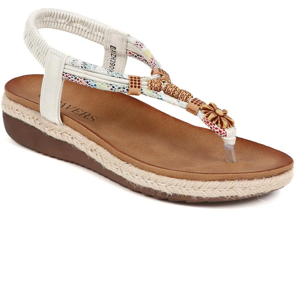 Embellished Toe-Post Sandals - BAIZH39091 / 325 584 sold by Shoe-Shop product image thumbnail 2