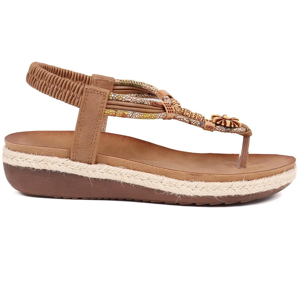 Embellished Toe-Post Sandals - BAIZH39091 / 325 584 sold by Shoe-Shop product image thumbnail 4