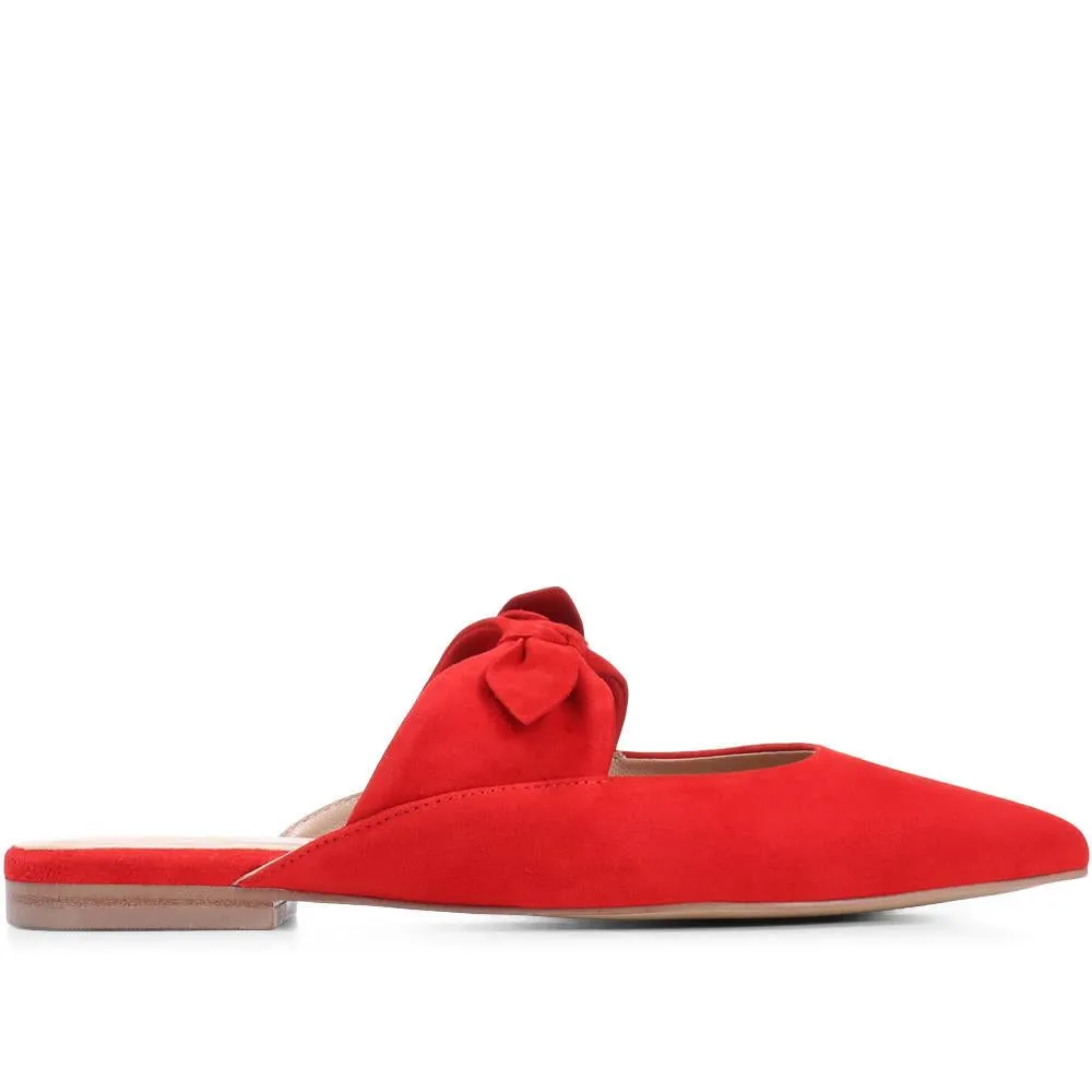 Pointed Flat Leather Mules - LEIN29502 / 315 328 sold by Shoe-Shop product image thumbnail 4