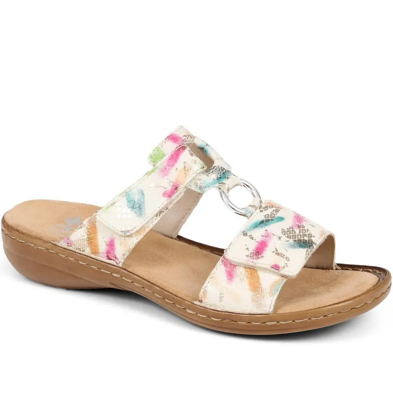 Touch Fastening Mule Sandal - RKR29529 / 315 158 sold by Shoe-Shop