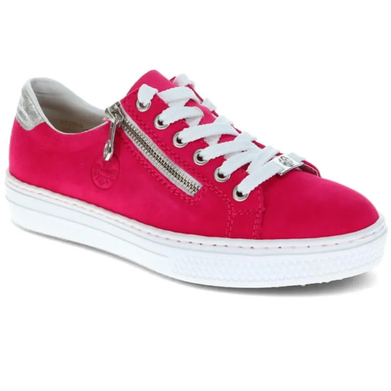 Leather Lace-Up Trainers - RKR31526 / 317 699 sold by Shoe-Shop